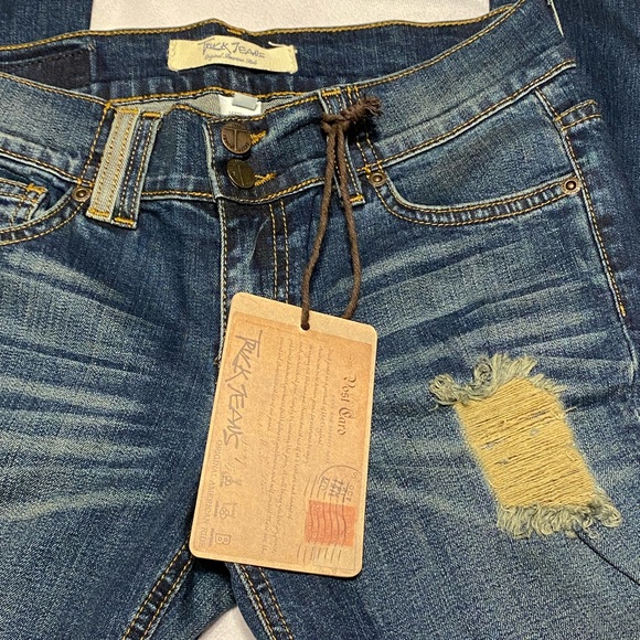 Truck Jeans Women’s juniors size 5 bootcut Made in USA Original American Ride - Picture 2 of 9